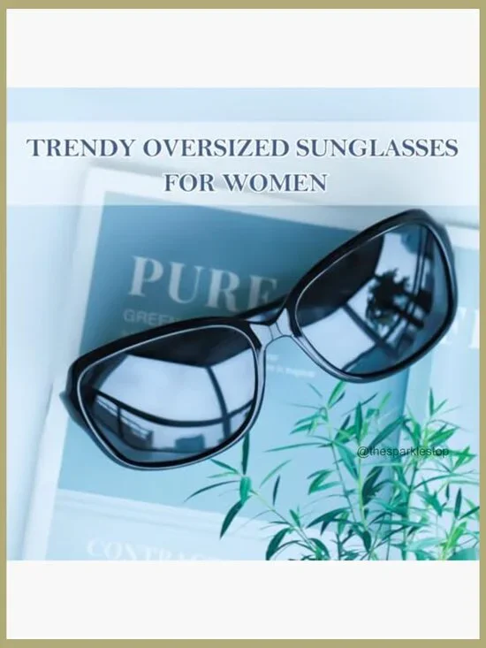 Polarized Square Sunglasses with UV400 Protection, Wrap Frame - Picture 6 of 7